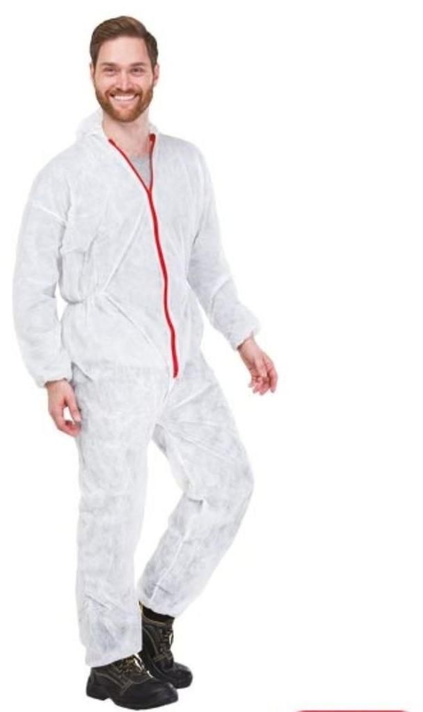 Weisser Lackieroverall Komw Grösse Xxxl - Bhp Kom Xxxl