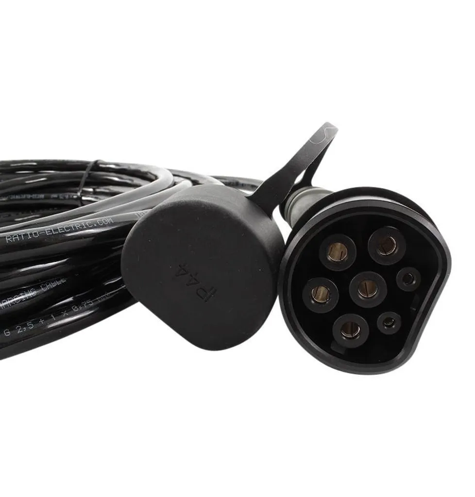 Câble de recharge pour bornes publiques 11kW Type 2 Ratio 39930