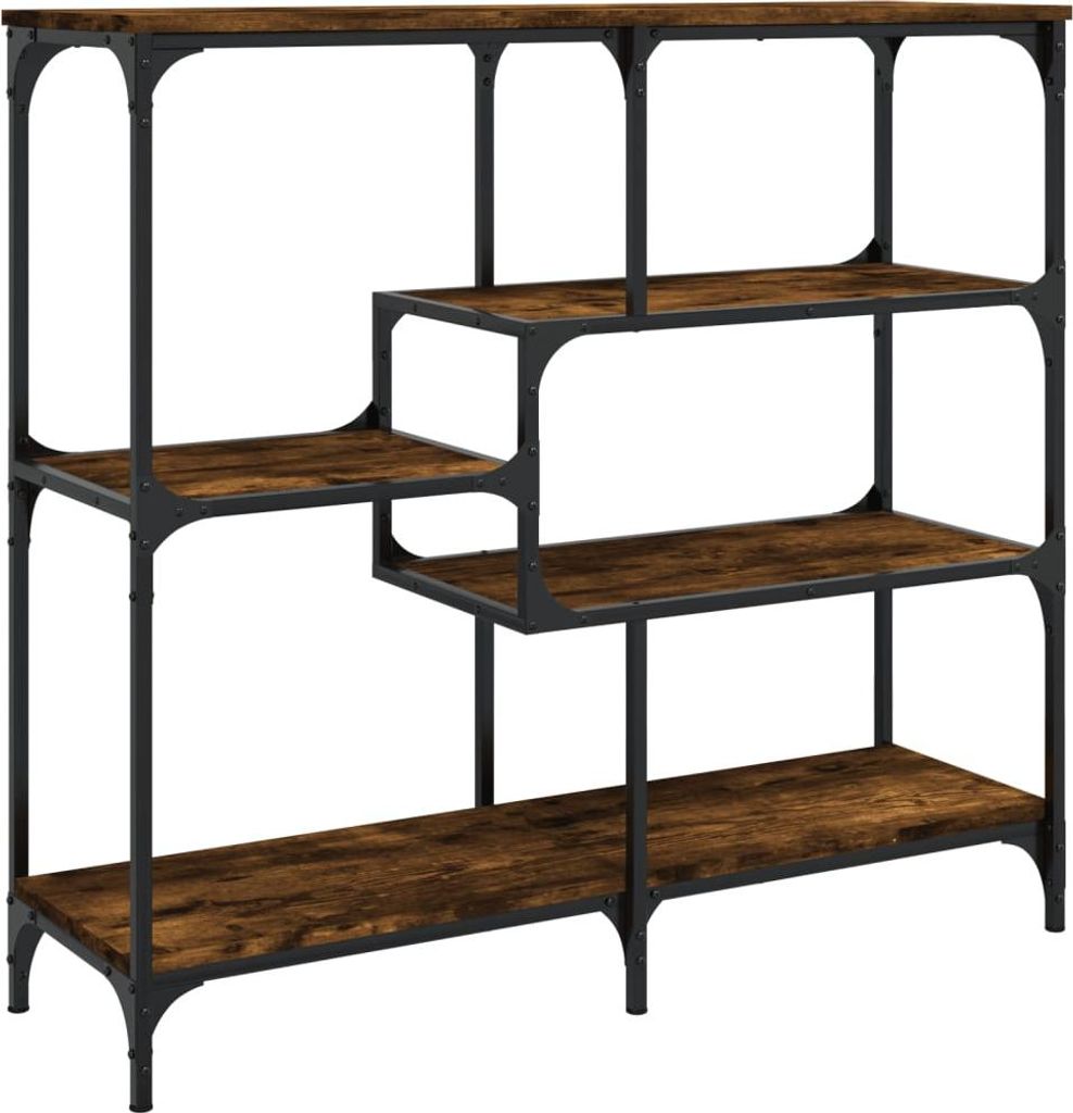 vidaXL Konsolentisch Räuchereiche 103x32x95 cm Holzwerkstoff