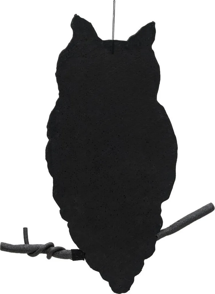 Hibou Décoratif en Silhouette 62cm - Figurine de Jardin Design Europalms