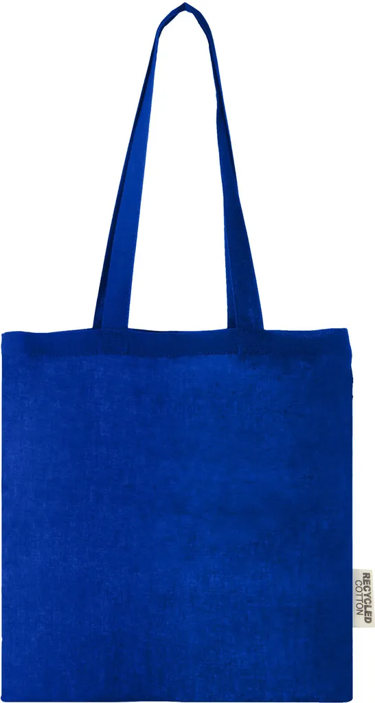 Borsa Spesa Madras Cotone Riciclato Blu Royal - 38x42cm PF4179