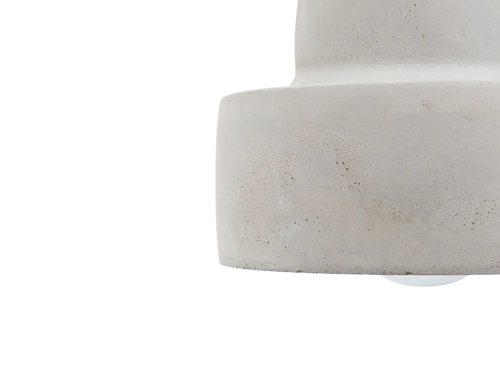 Suspension béton robuste et chic pour éclairage ciblé style industriel