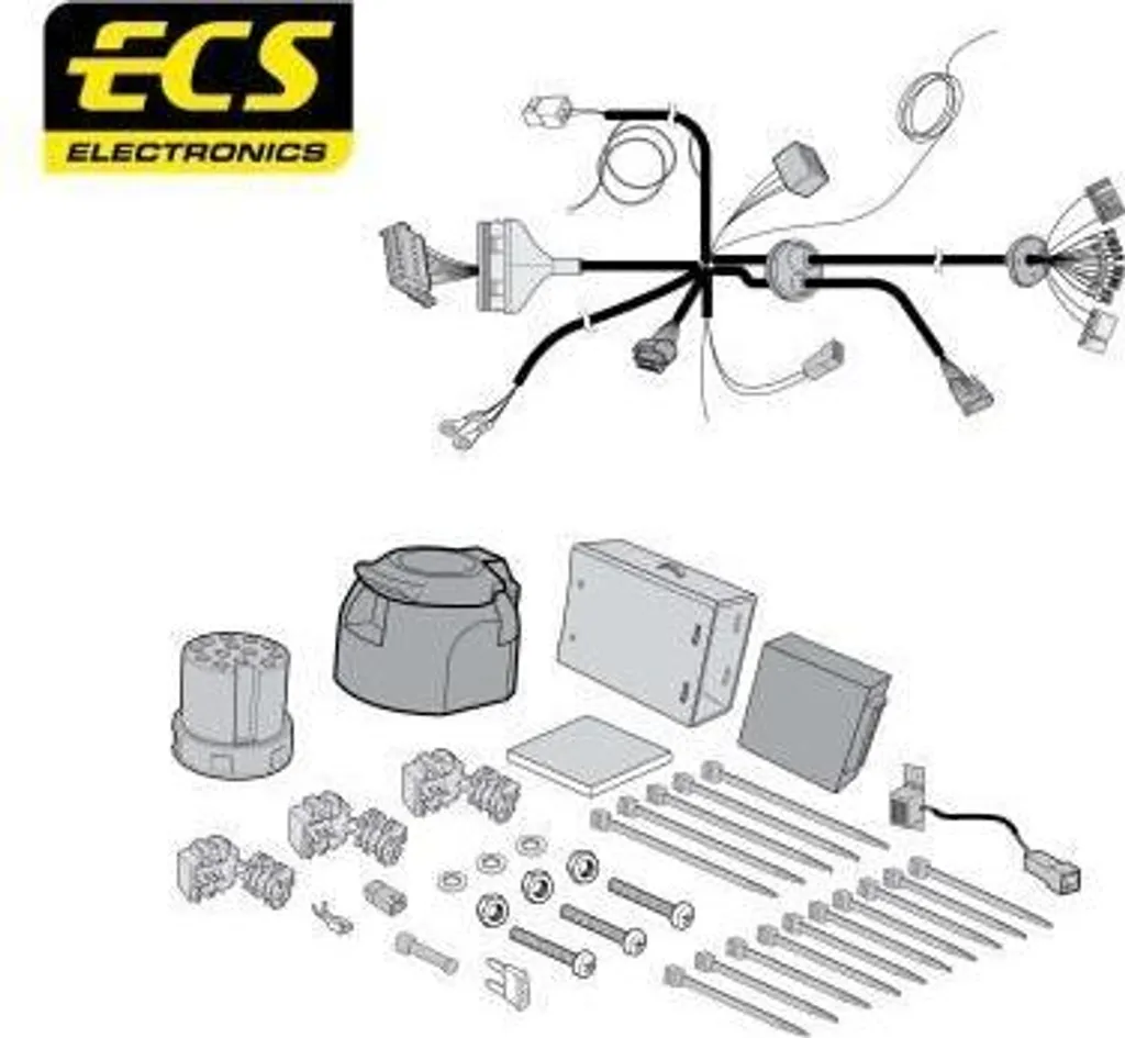 Cablaggio Specifico ECS TO-148-BB Toyota Avensis ZRT27 ADT27 7 Poli