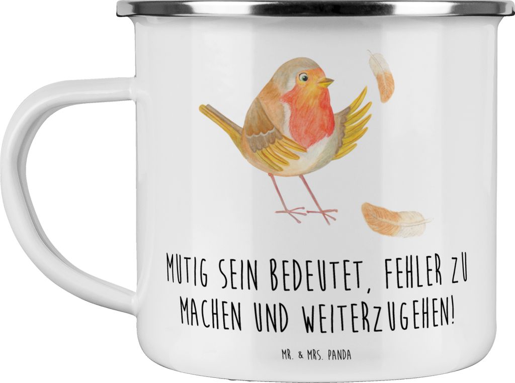 Mr. & Mrs. Panda Teetasse Fehler machen Lernen - Weiß - Geschenk, Haferl, Pott, Lebensfreude, inspirierender Spruch, wandertasse, Zuversicht, Vert...