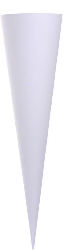 Goldbuch Bastelschultüte weiß - 70cm