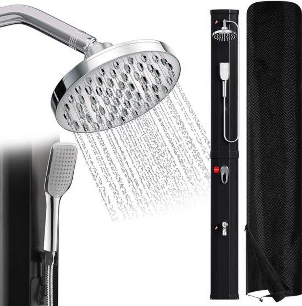 60L Außen-Sprinkler mit Handbrause und Schutzabdeckung – Produktbild 