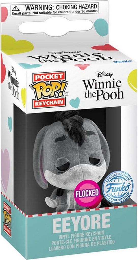 Funko POP Keychain Winnie the Pooh  Eeyore flocked Special Zdjęcie produktu 