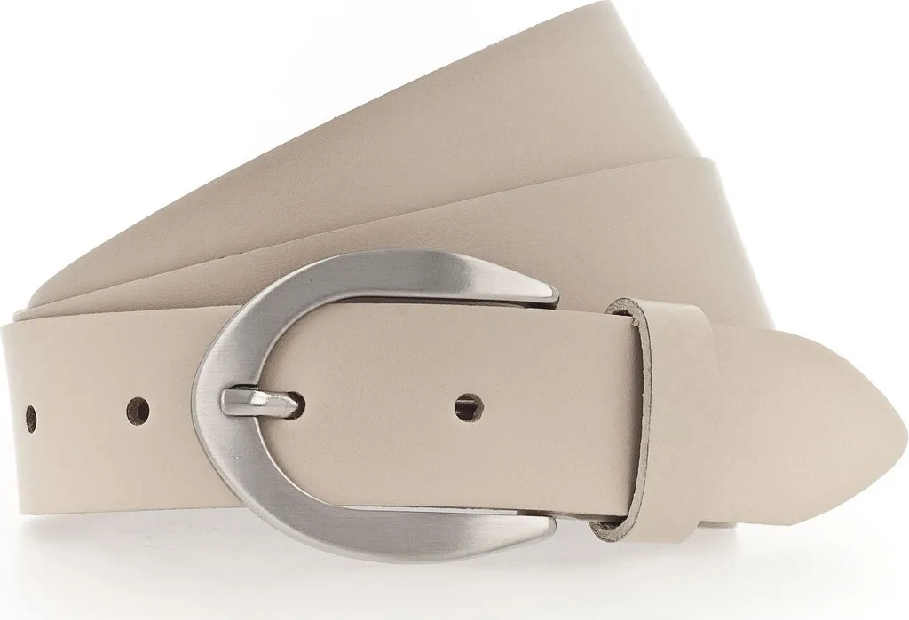 Vanzetti Pelle Cintura Neon Booster 30mm Vanille - Il Beige Perfetto