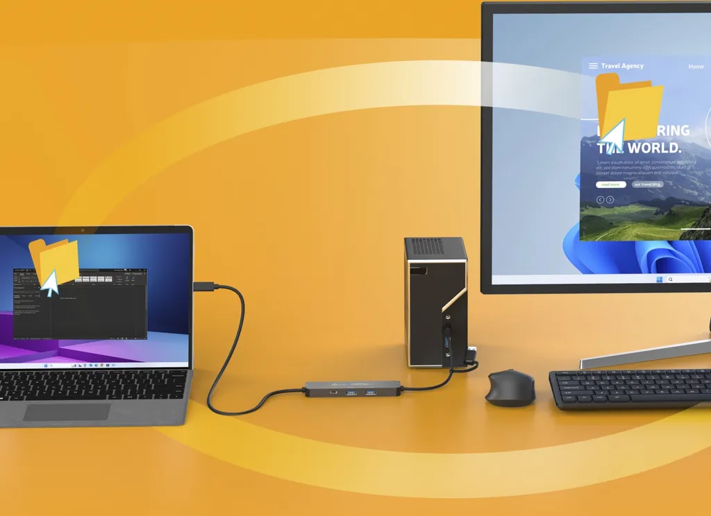 Station d'Accueil Multi-Écran j5create JCH462-N Hub USB-C Adaptateur - 12
