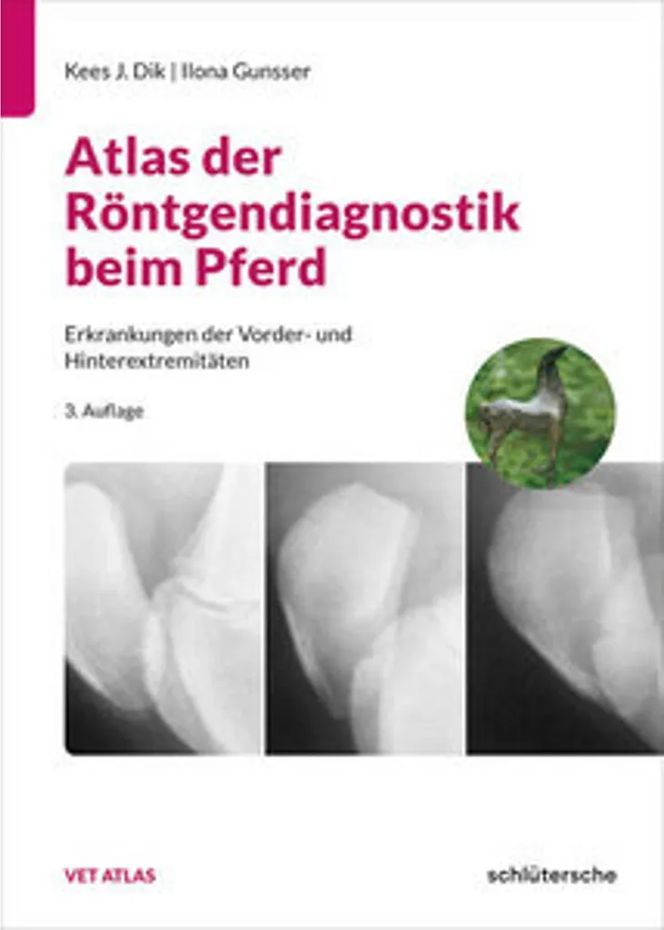 Atlas radiographie cheval : guide imagerie haute résolution 250 pages