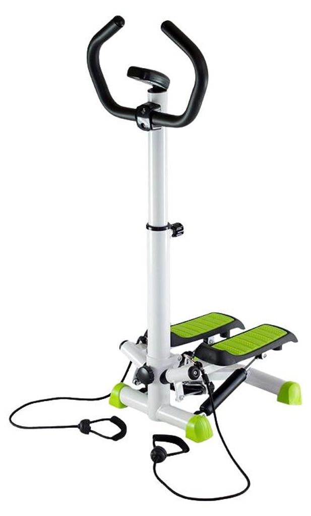 Twist Stepper mit Säule & Seilen - Kompaktes Fitnessgerät