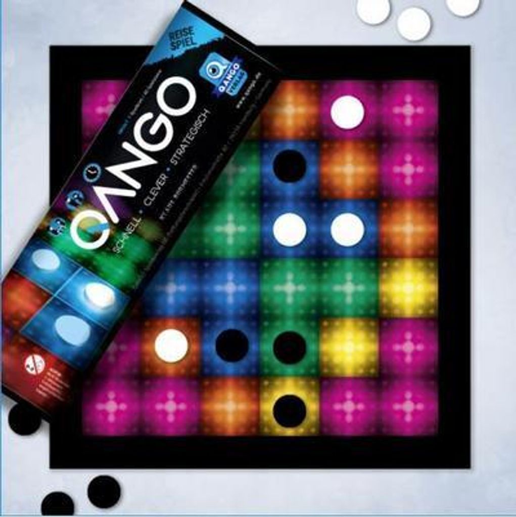 QANGO Reisespiel, kompakt und leicht, rollbare Spielmatte Produktbild 