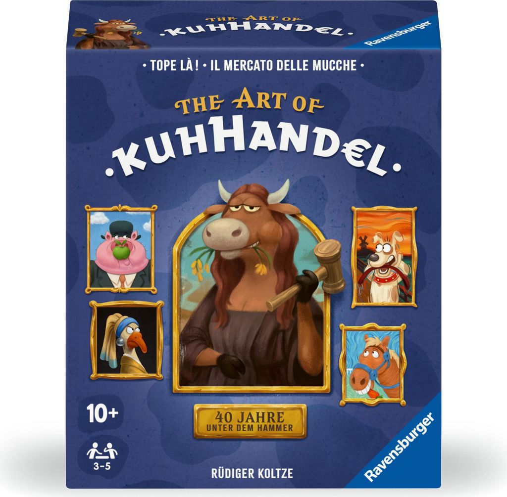 Ravensburger 23025 KUHHANDEL 40 Jahre Jubiläum - D/NL