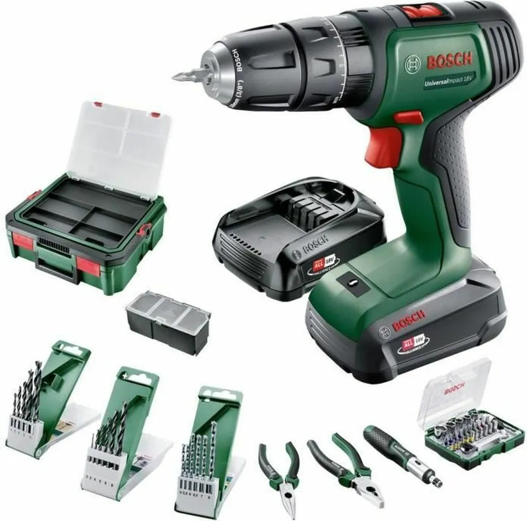 Perceuse visseuse Bosch UniversalImpact 18V-20 avec batterie AL18V-20