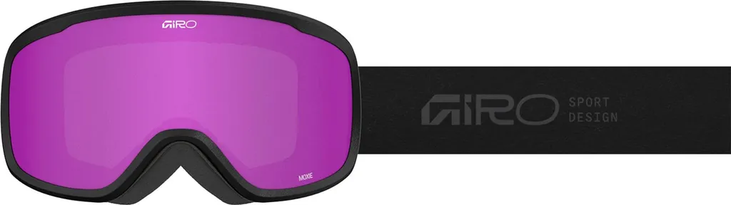 Masque de ski Giro Moxie rouge vif / noir mat | Masque femme de qualité