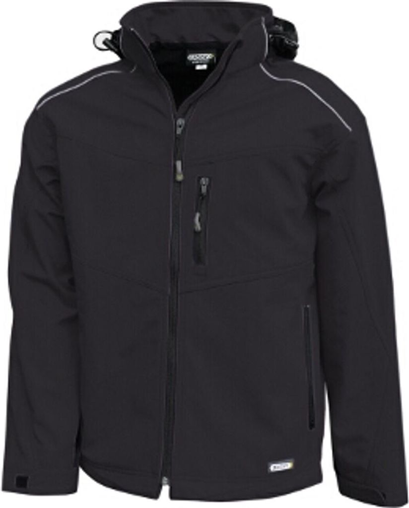 DASSY Softshelljacke TAVIRA + JAKARTA Gr. 2XL schwarz Produktbild 