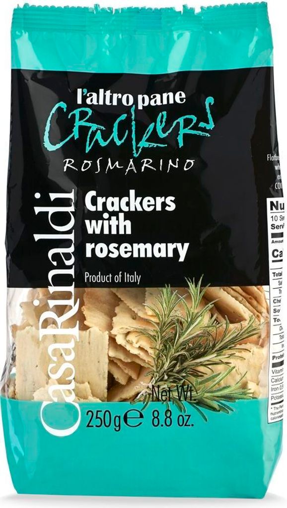 Casa Rinaldi crackers italiens traditionnels au romarin Image du produit 