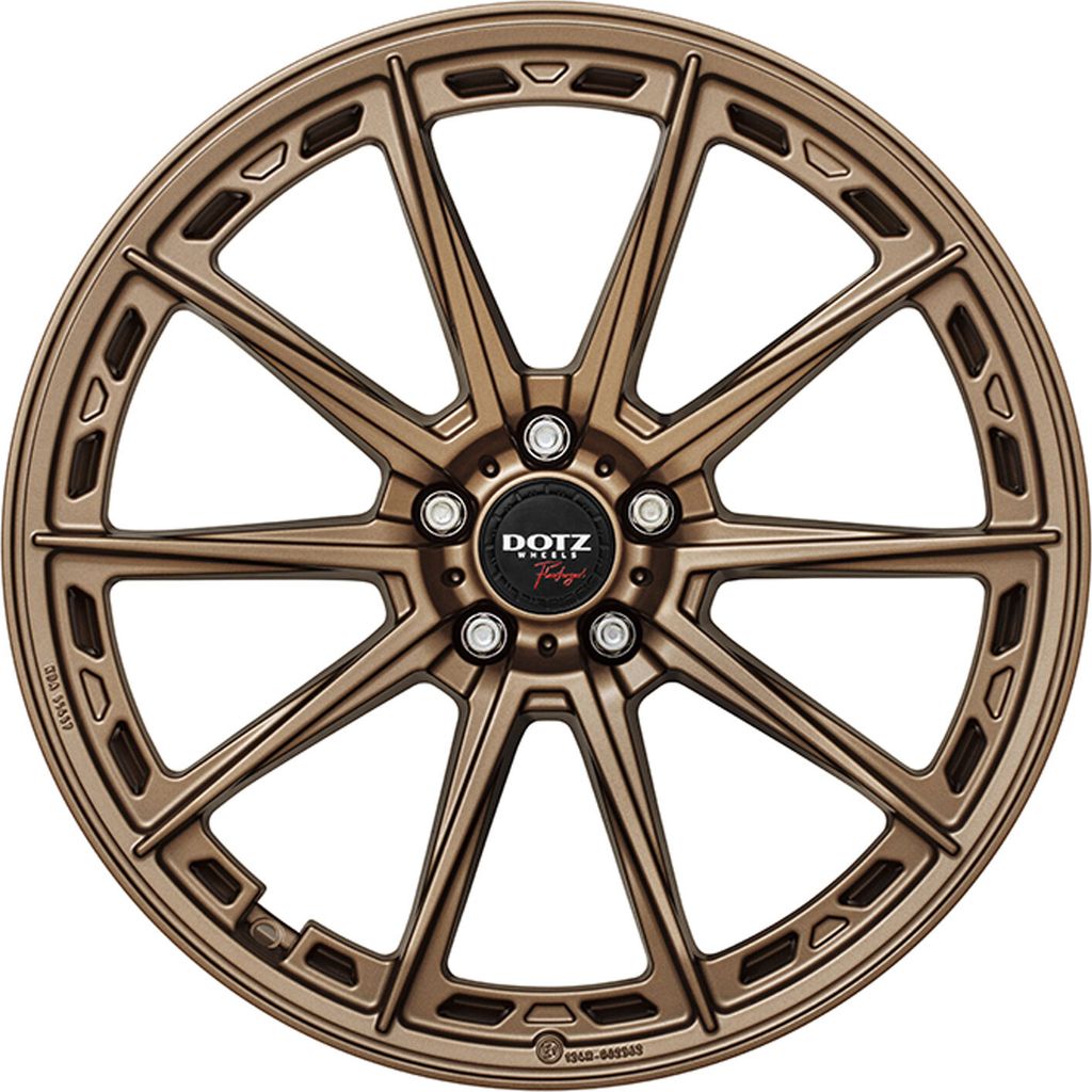 4x DOTZ Felge Sonoma bronze 8x19 ET32 5x120 OSO9L9RA32 kompatibel mit Toyota MIRAI