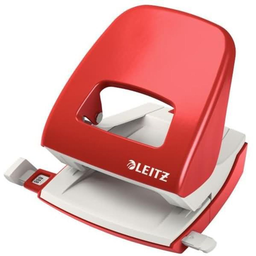 LEITZ Locher Nexxt 5008 rot Stanzleistung: 30 Blatt im Blister