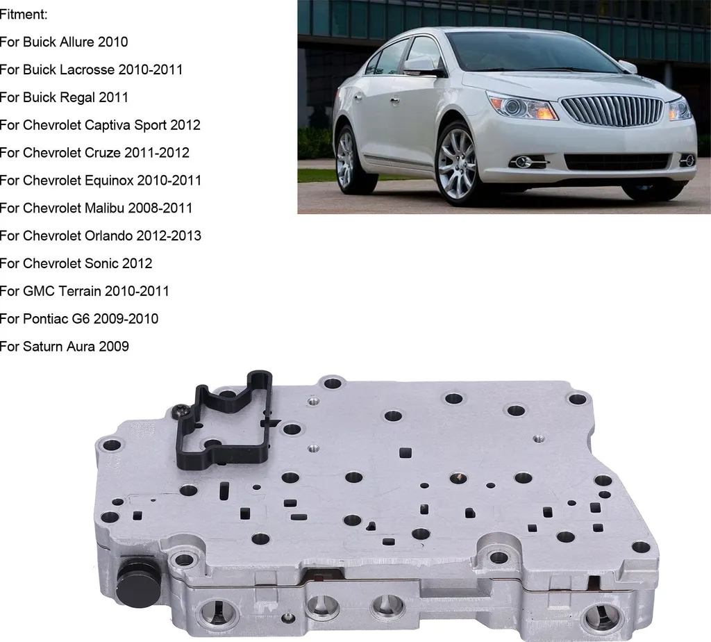 Corps de valve de transmission anti à-coups pour Chevrolet