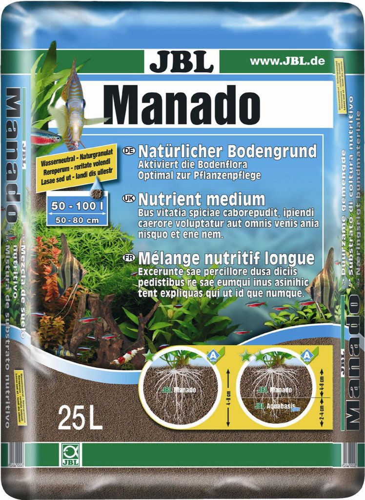 Bodengrund JBL Manado 25 L Produktbild 