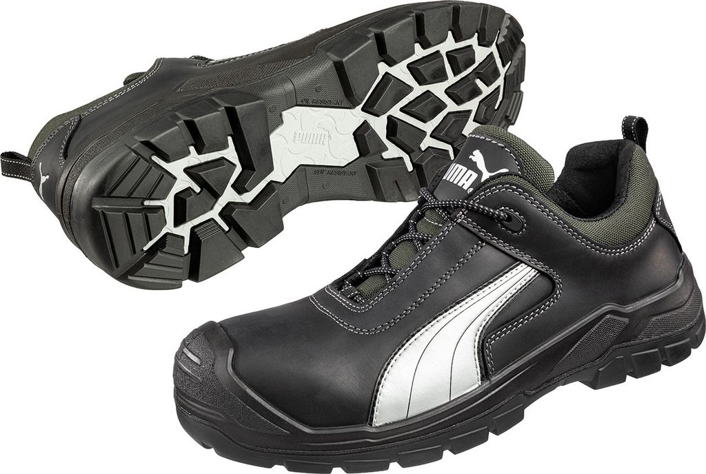 Bezpečnostná obuv Cascades Low Gr.43 black/white leather S3 Obrázok produktu 