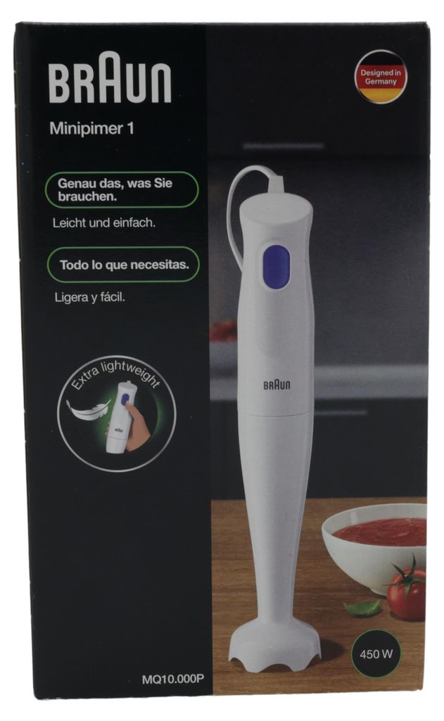 Braun MQ10.000P, Kochmixer, 450 W, Weiß Produktbild 