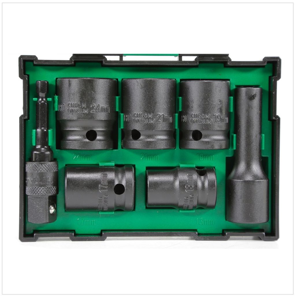 Hitachi 7tlg. Kraft-Stecknuss-Box Produktbild 8