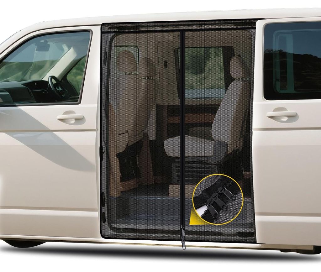 Moustiquaire magnétique pour porte coulissante VW T5/T6 | Image du produit 