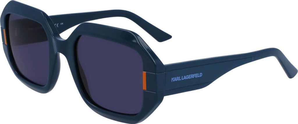 Karl Lagerfeld Breite rechteckige Damen-Sonnenbrille KL6124S