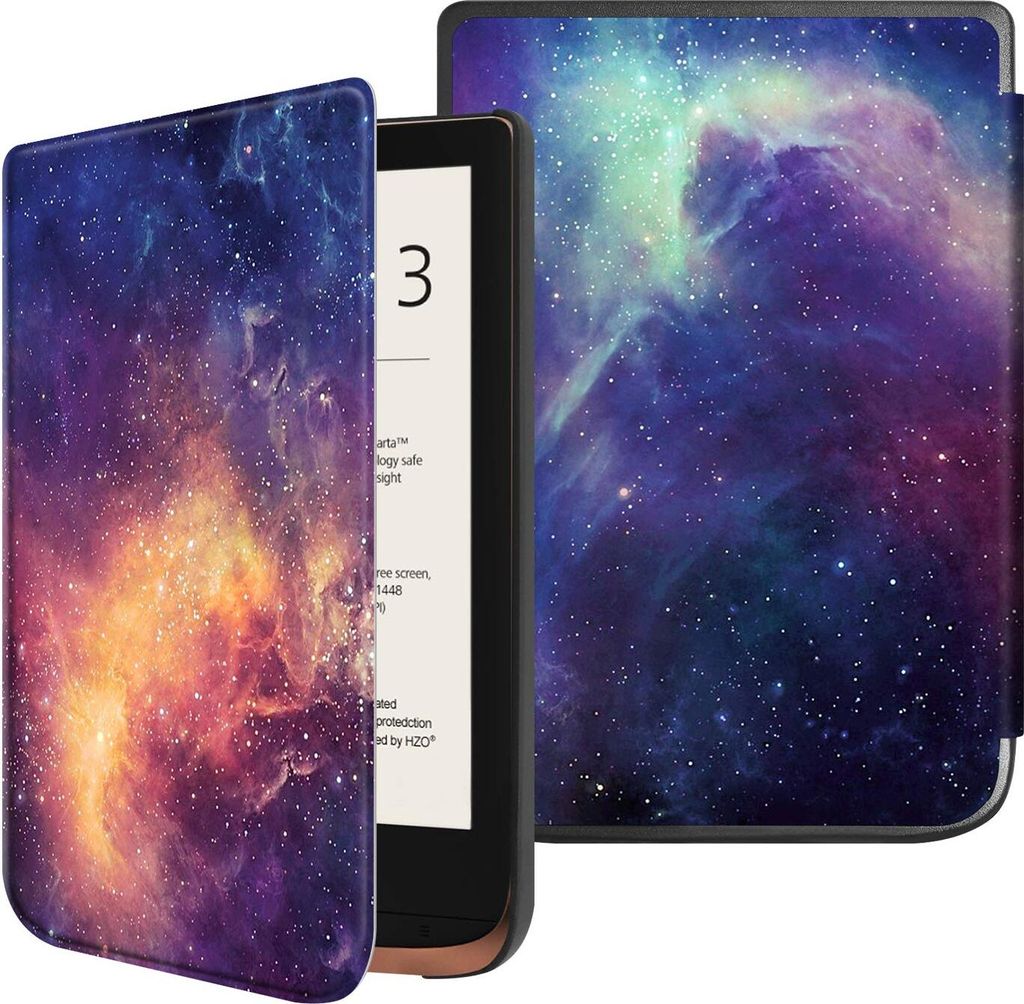 Fintie Hülle für Pocketbook Touch HD 3 / Touch Lux 5 / Touch Lux 4 / Color (2020) / Basic Lux 2 E-Book Reader - Ultradünne Schutzhülle mit Auto...