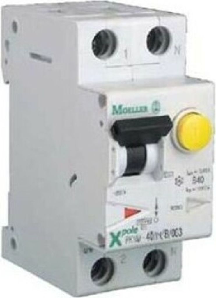 Eaton FI/LS-Schalter Typ AC 10kA B 16A/1pol+N/30mA 2TE Eaton, 1 Stk.