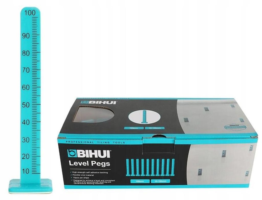 BIHUI Selbstklebende Nivelliermasse für 10 cm breite Produktbild 