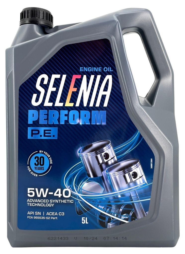 Selenia Perform Pure Energy 5W-40 5 Liter