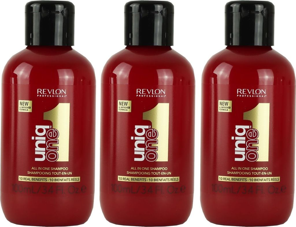 Revlon Uniq One 3 x 100 ml All in One Shampoo Set