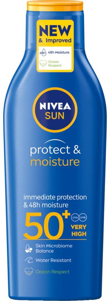 Nivea Sun protect & hydrate Sonnenmilch SPF50 (200 ml) Produktbild 