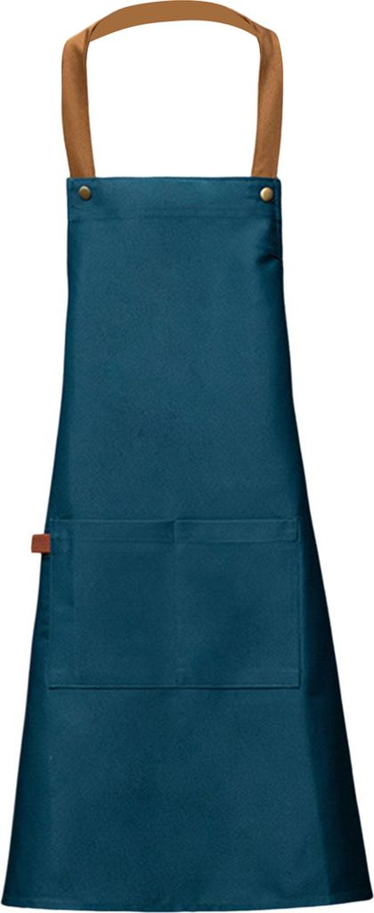 Professionelle Küchenschürze für Männer und Frauen, wasserdicht, staubdicht, verstellbarer Halsschürze, ideal für Cafés, Salons, Schönheits...