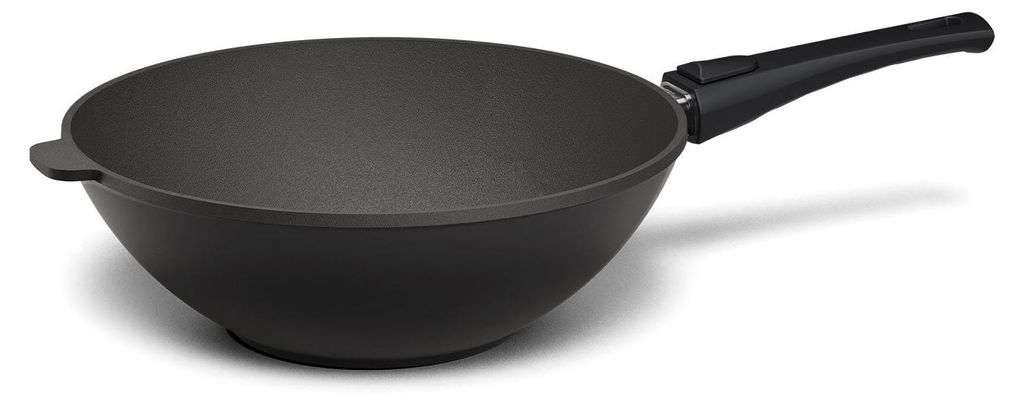 Hoffmann STONIQ Wok Ø 30 cm IQ-SHIELD Antihaft ohne Deckel