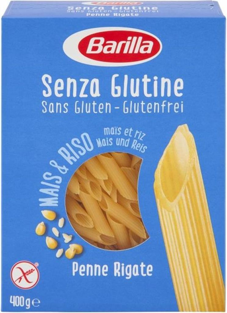Barilla Penne Rigate bezlepkové cestoviny 400 g Obrázok produktu 