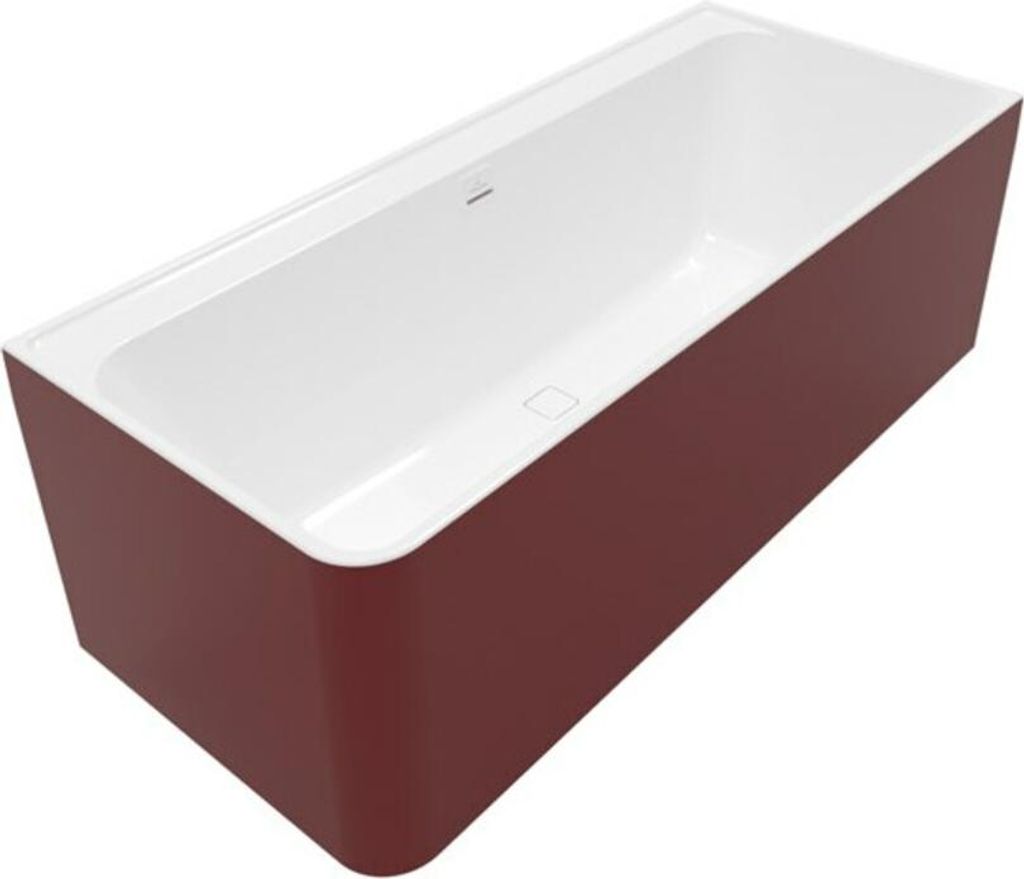 V&B Rechteck-Badewanne VP Collaro 179x79x47cm, Vorw, Acr, r, C. o Dem., we