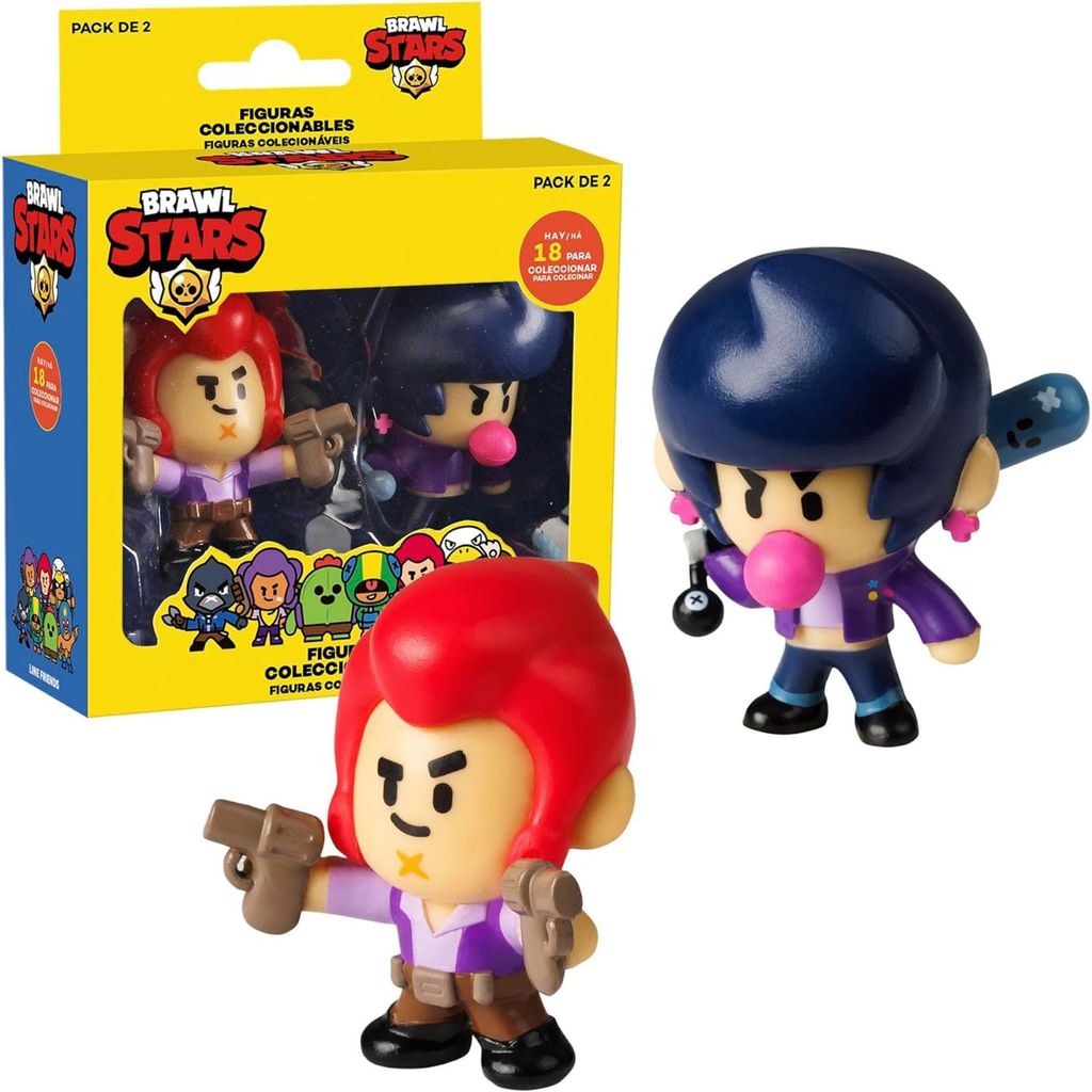 P.M.I. Brawl Stars Sammelfigur - 2er Pack - Colt a BIbi Produktbild 