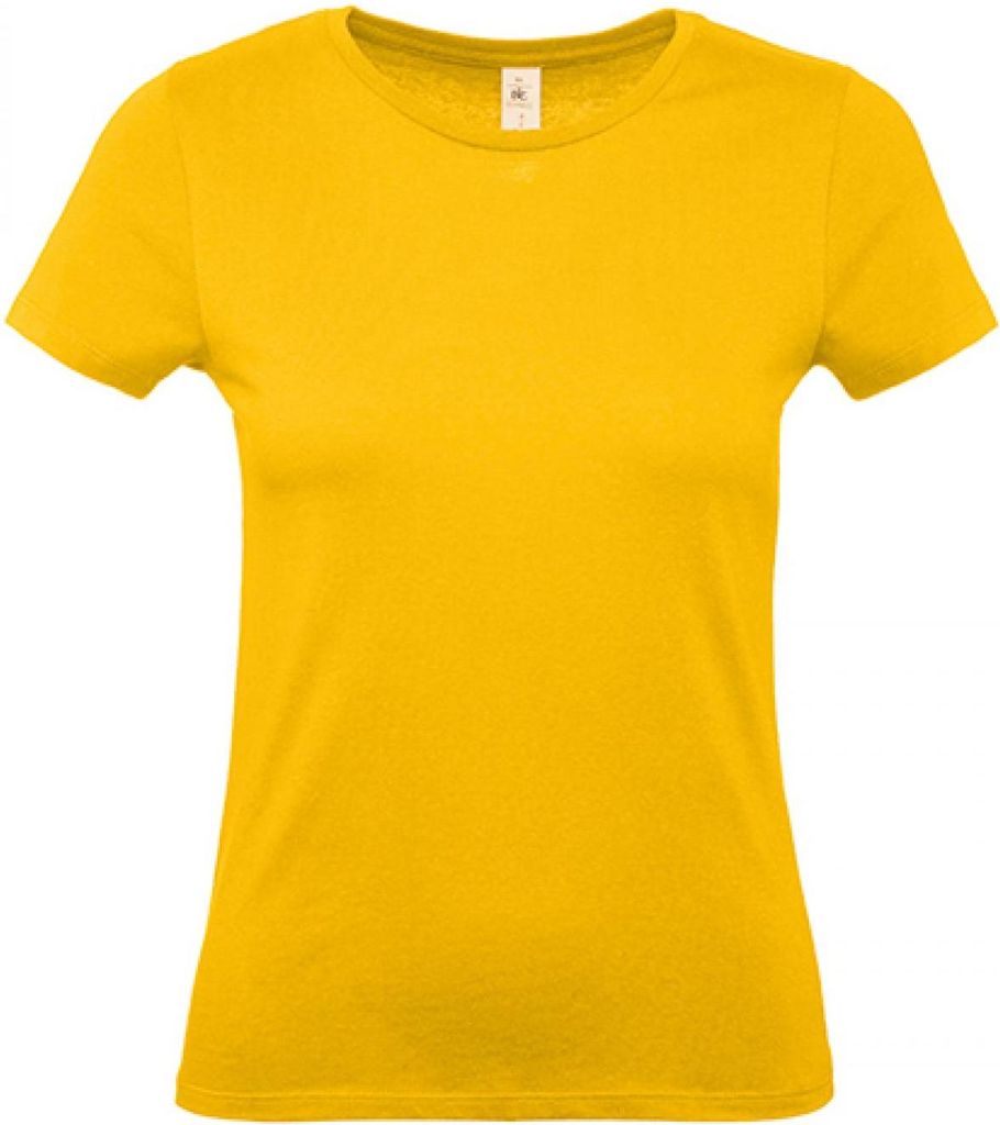 B&C TW02T | Damen T-Shirt / 100 - Farbe: Gold - Größe: M