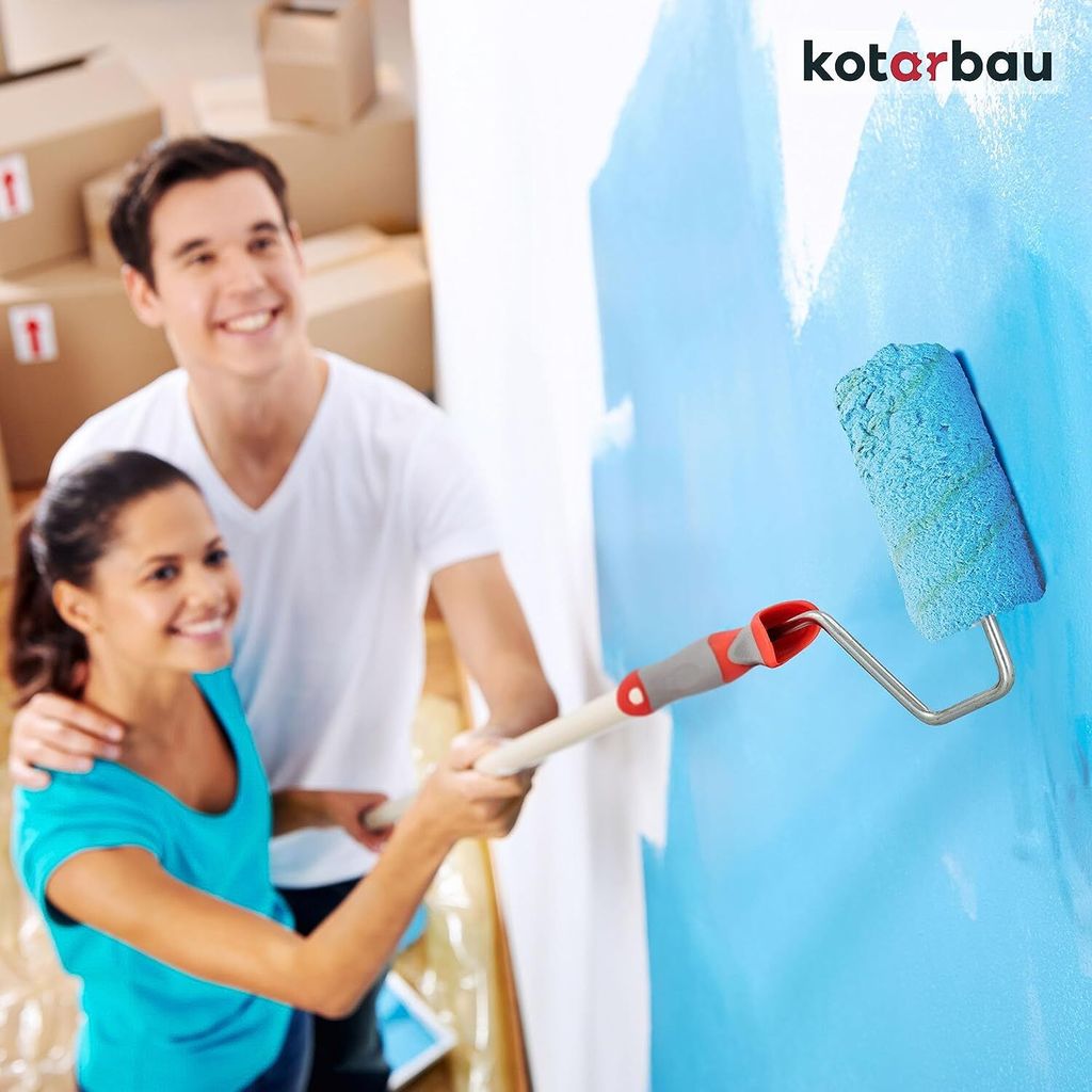 KOTARBAU® Sada 10 maliarskych valčekov so žltým vláknom 115 Obrázok produktu 2
