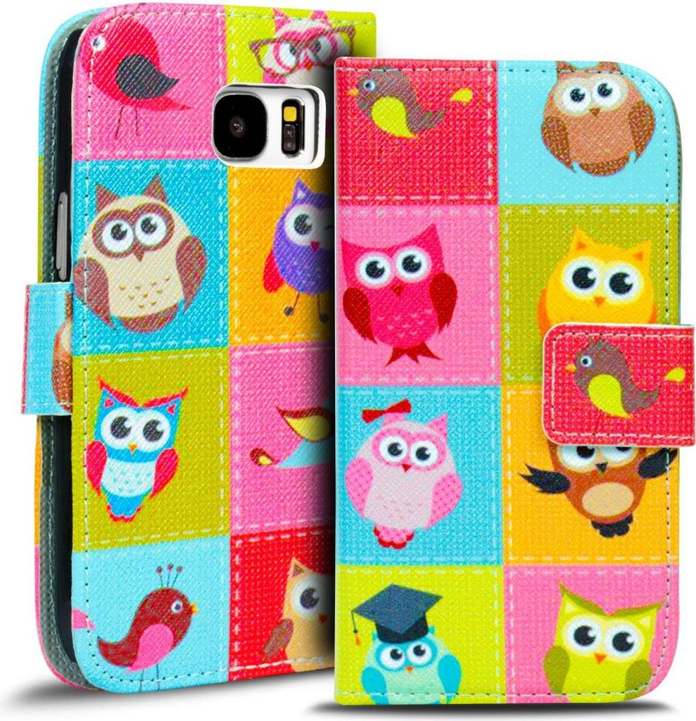Conie Bild Klapp Hülle für Samsung Galaxy S7 Edge Kartenfach Tasche Rundumschutz als Motiv 19