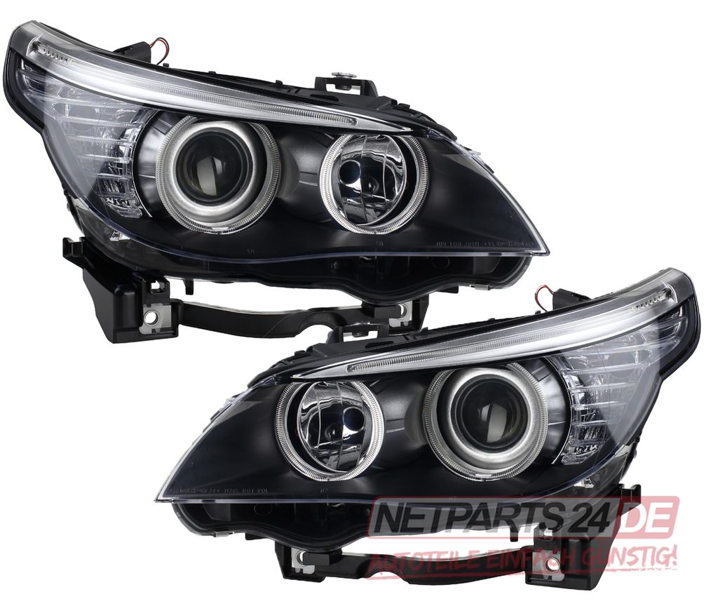 Johns, Scheinwerfer Satz Halogen passend für BMW 5er E60 Produktbild 