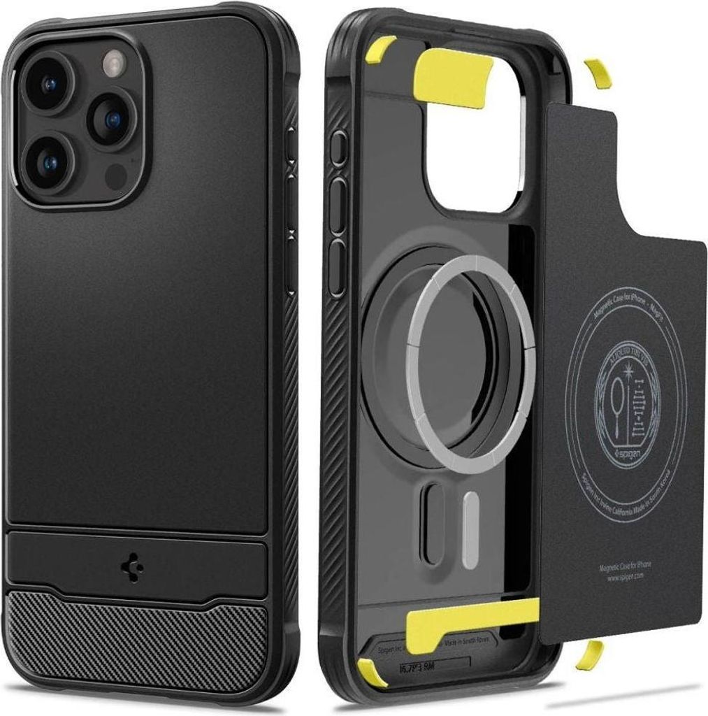 Spigen RUGGED ARMOR MAG MAGSAFE IPHONE 15 PRO MAX Produktbild 