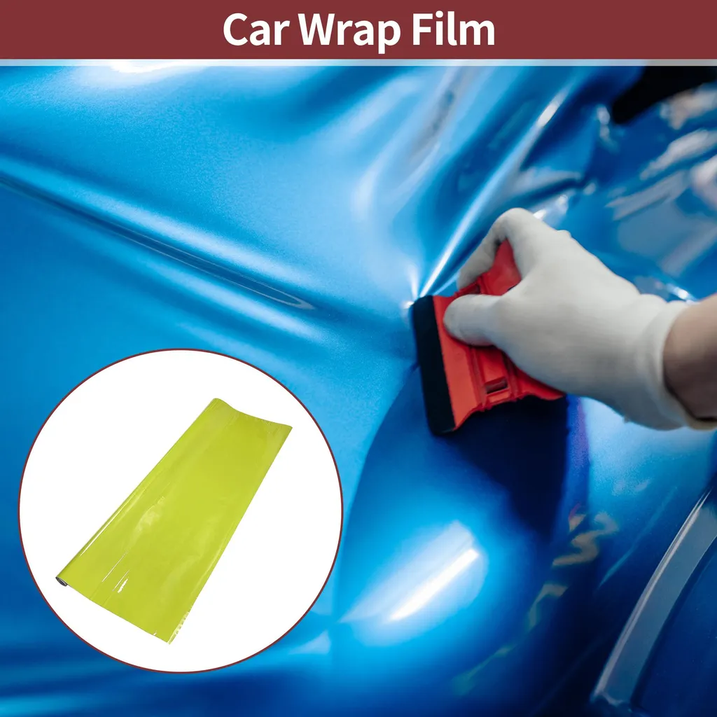Film vinyle vert clair 5,5 mil protection carrosserie 1,52x5,8m