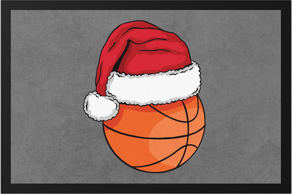 Basketball Fußmatte Leben Mannschaft Spieler Teamsport Korb Produktbild 