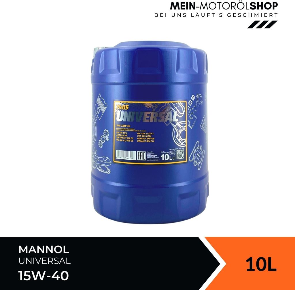 Mannol Universal 15W-40 10 Liter