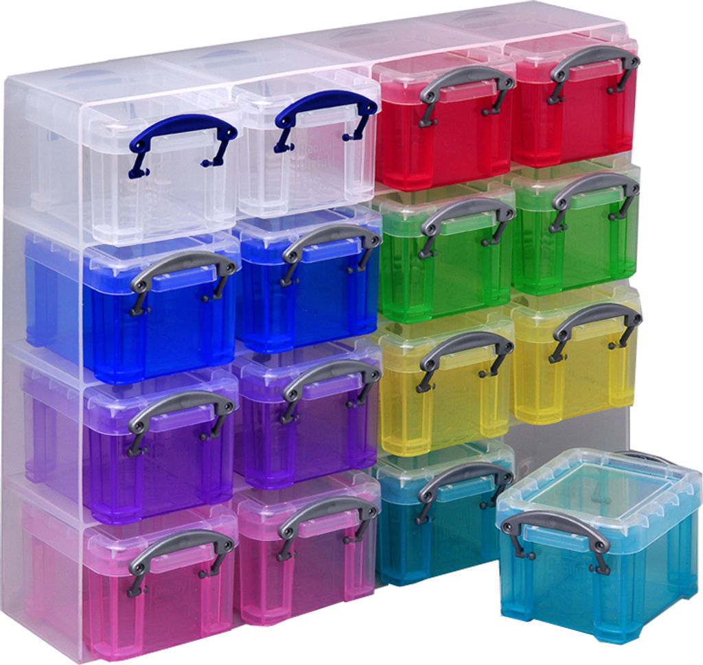 Really Useful Box 16er Aufbewahrungsbox je 0,14 Liter Produktbild 